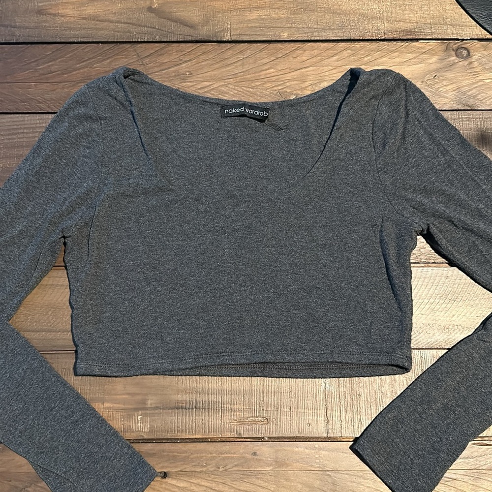 Naked Wardrobe Scooped Crop
